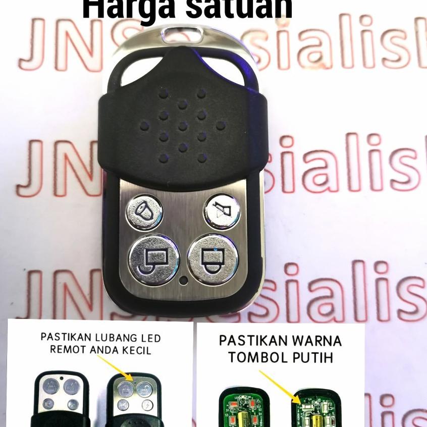 CASING REMOTE ALARM PCB TOMBOL PUTIH MOBIL XENIA 2012 TERIOS 2014  SARUNG CASE KUNCI REMOT B61O