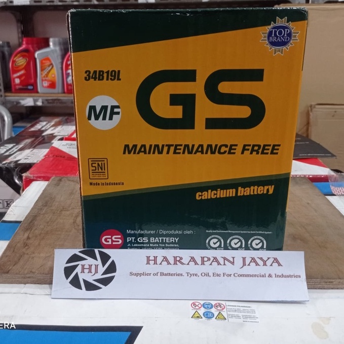 AKI MOBIL GS ASTRA MF 34B19L (34 AH) (KERING)