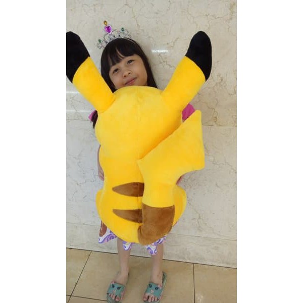 boneka pokemon pikachu besar jumbo