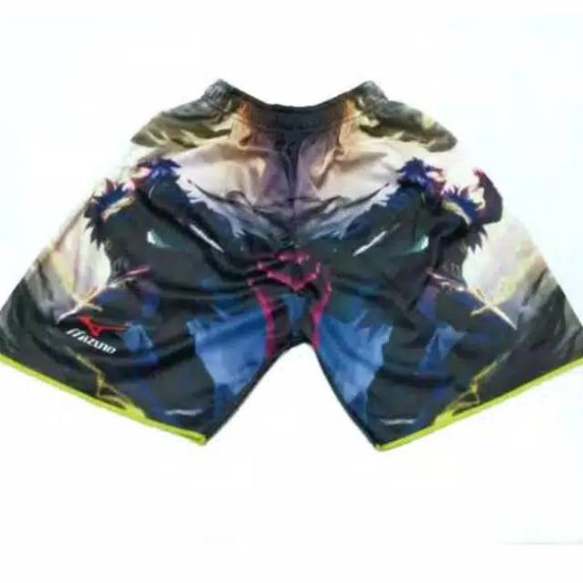  Celana  volly  asics full  printing  motif terbaru keren 