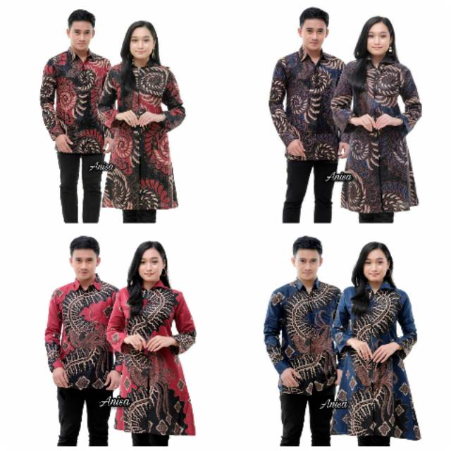 BayarDiRumah Batik  Couple Terkini M L XL XXL Shopee 