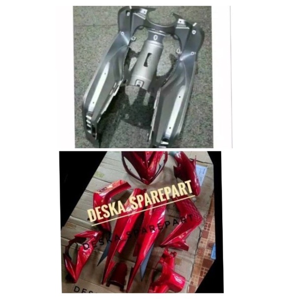 cover body halus Jupiter MX lama/old merah