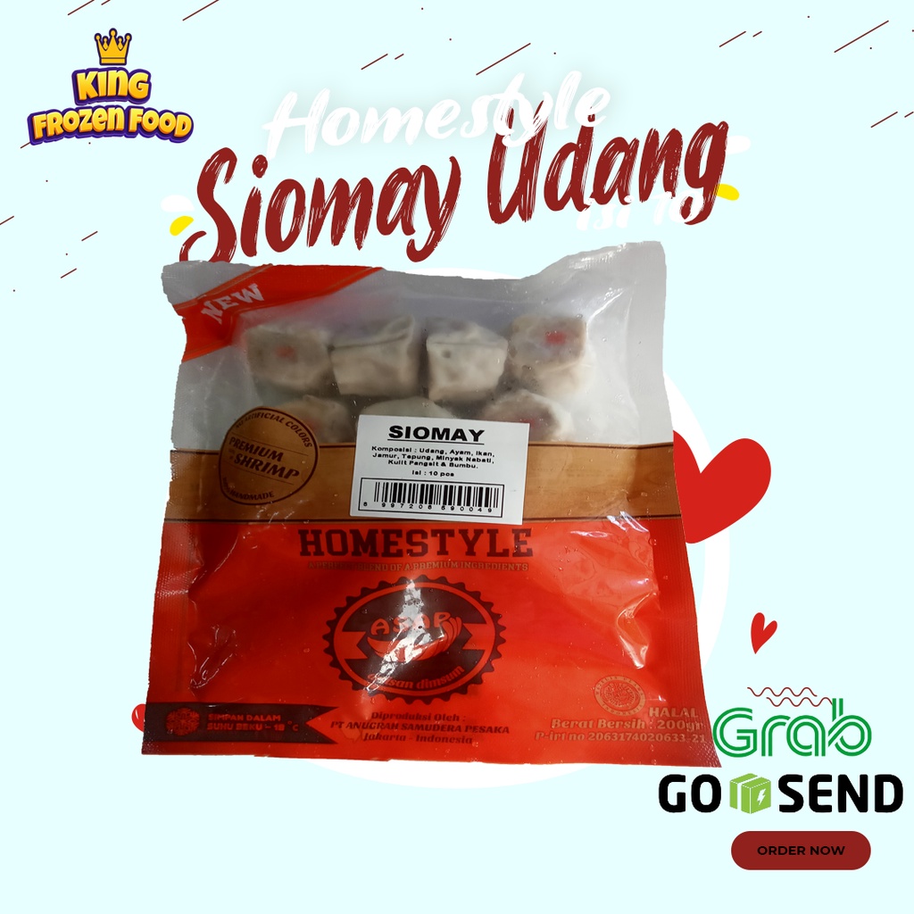 HomeStyle Siomay Udang Isi 10 pcs