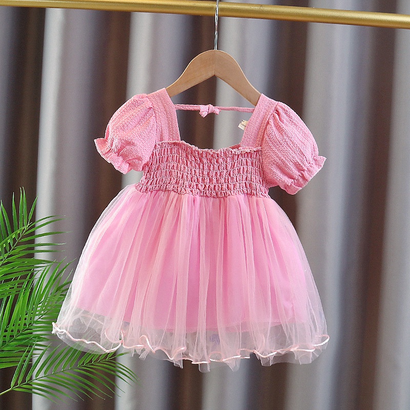 Gaun Dress Tutu Anak Perempuan Pesta 1 2 3 4 Tahun Bayi Perempuan 0 6 Bulan Newborn Import