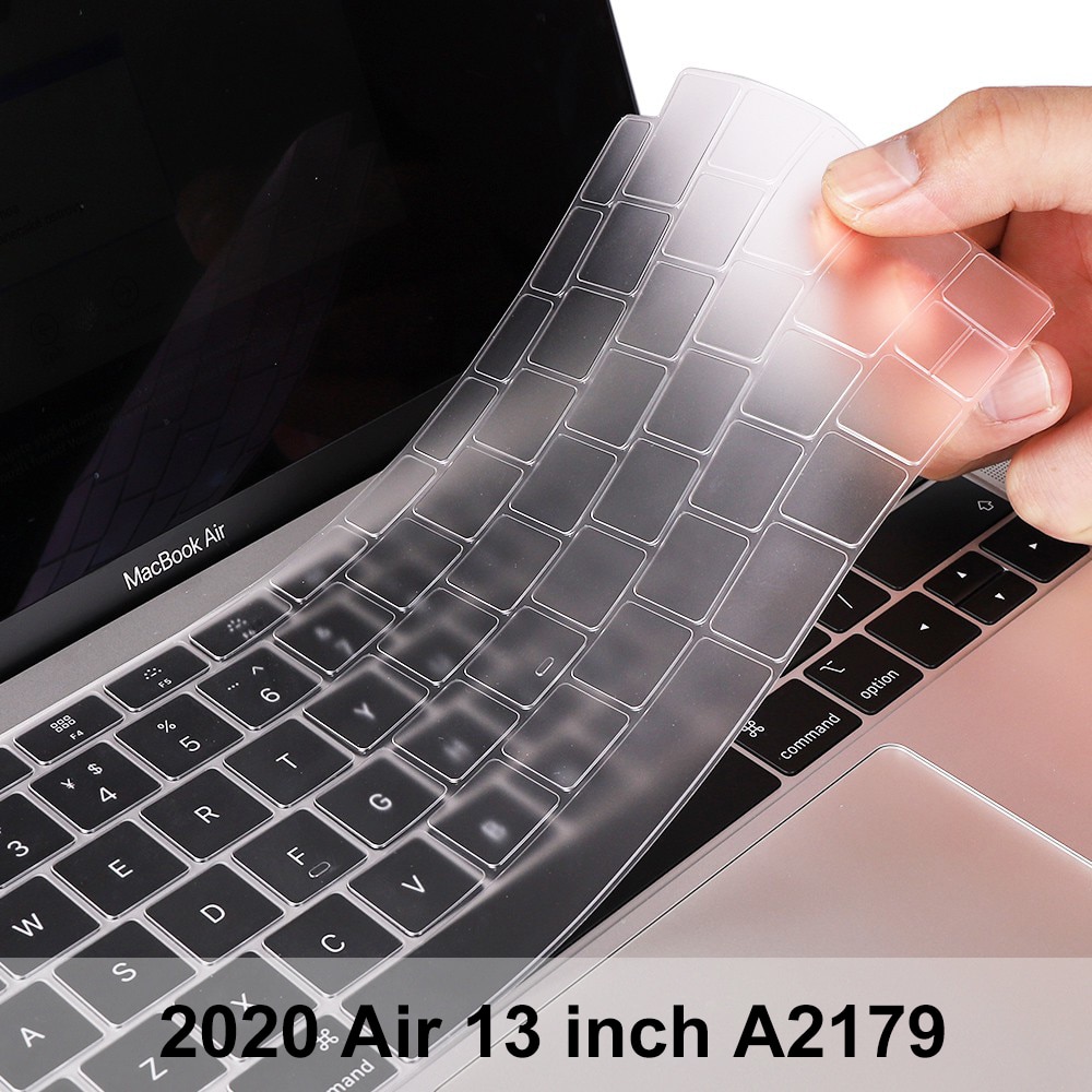 2020 Cover Pelindung Keyboard Bahan TPU Transparan Untuk MacBook Air 13 &quot;A2179 2020 Versi US