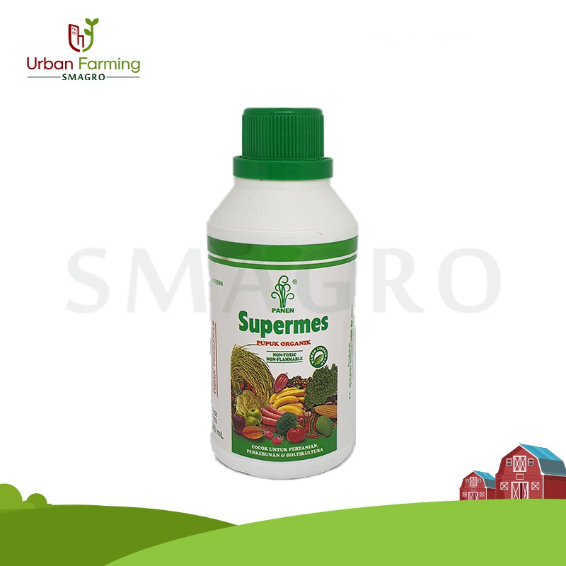 Nutrisi Hidroponik Pupuk Cair Organik SUPERMES 300 ml