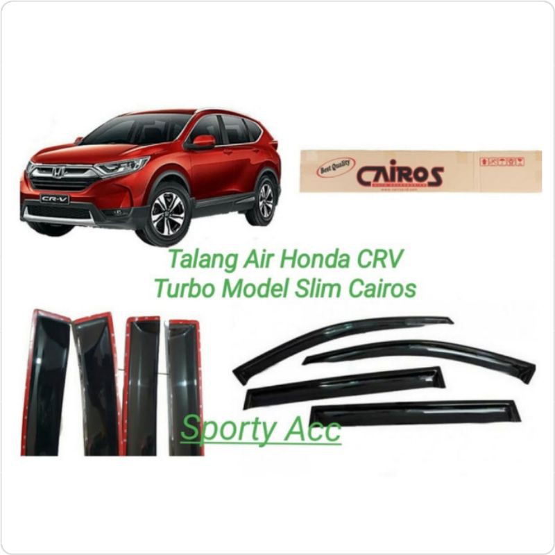 Talang Air CRV Turbo 2017-ON Slim Merk Cairos