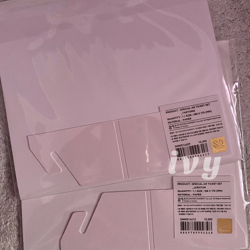 AR TICKET NCT 127 FANMEETING — JAEHYUN TAEYONG