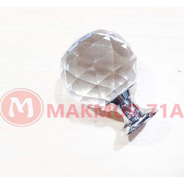 Tarikan Knob Kristal Laci atau Lemari / Gagang Lemari / Pegangan Laci 104
