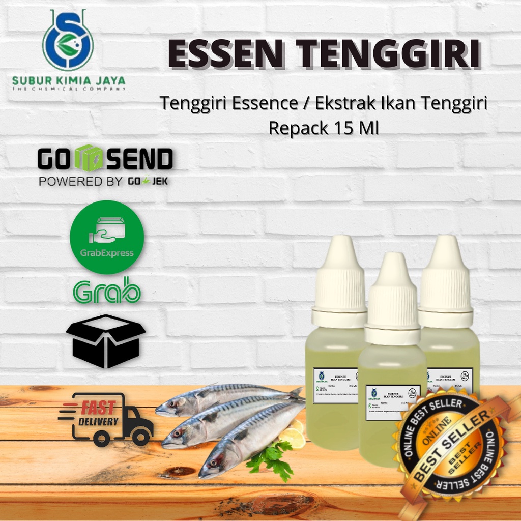 

Essence Ikan Tenggiri / Perisa Ikan Tenggiri / Esen Ikan Tenggiri / Perasa Ikan Tenggiri / Perasa