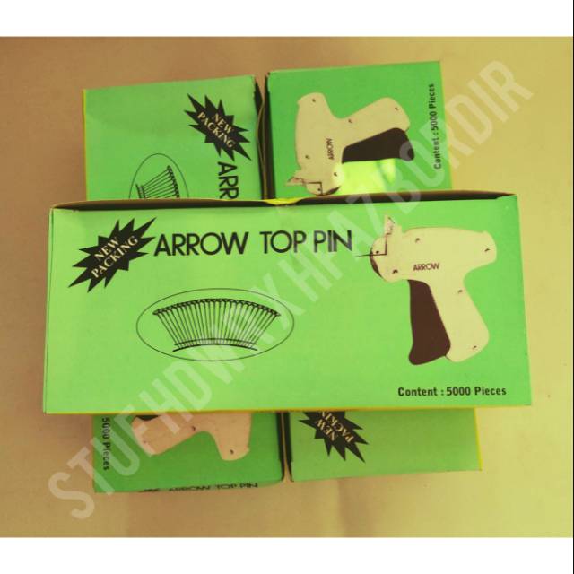 

arrow top pin nomor 15 isi 5000 pcs