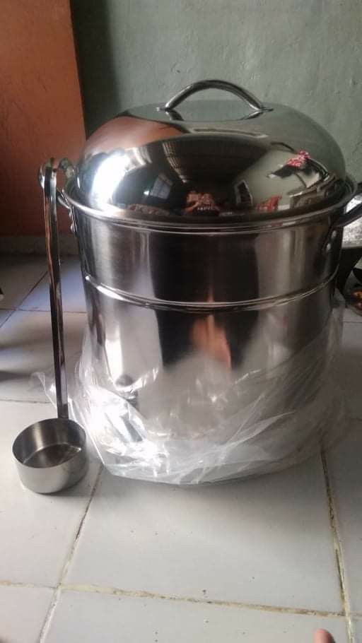 (khusus Ojek )panci Bakso Supra 30qt Stainless. Bakso Pot