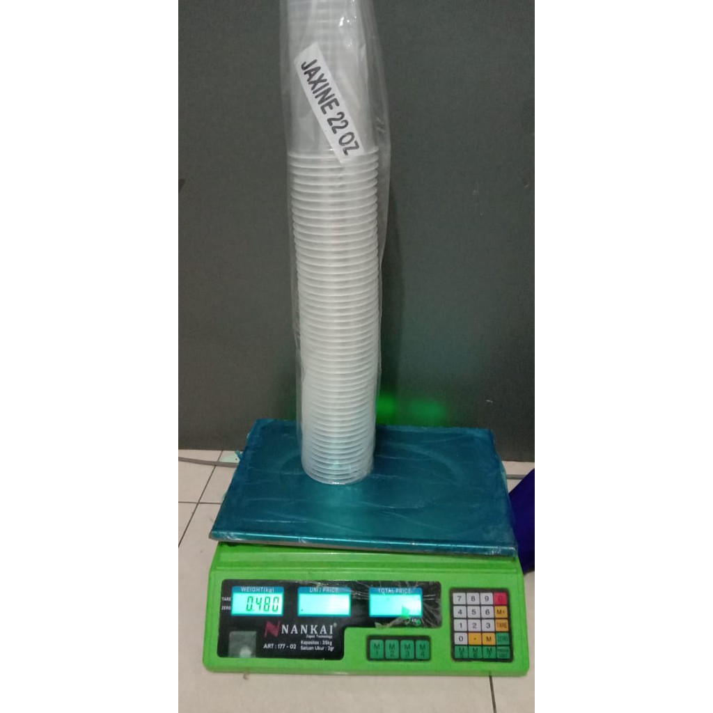 POTONGAN HARGA!!! Gelas Plastik / Cup Plastik Uk. 22 Oz (isi 50 pcs) Tanpa Tutup