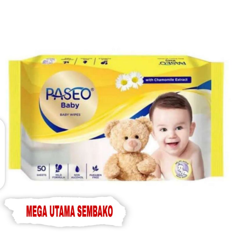 Jual Paseo Tissue Tisu Basah Baby Wipes Sheets Shopee Indonesia