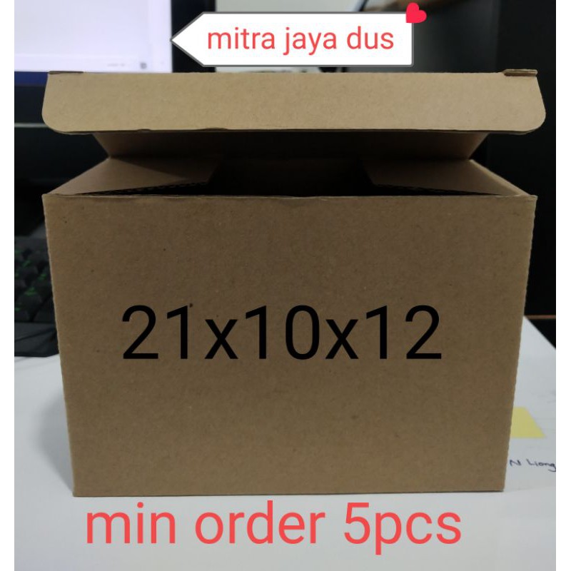 

Kardus packing die cut 21x10x12