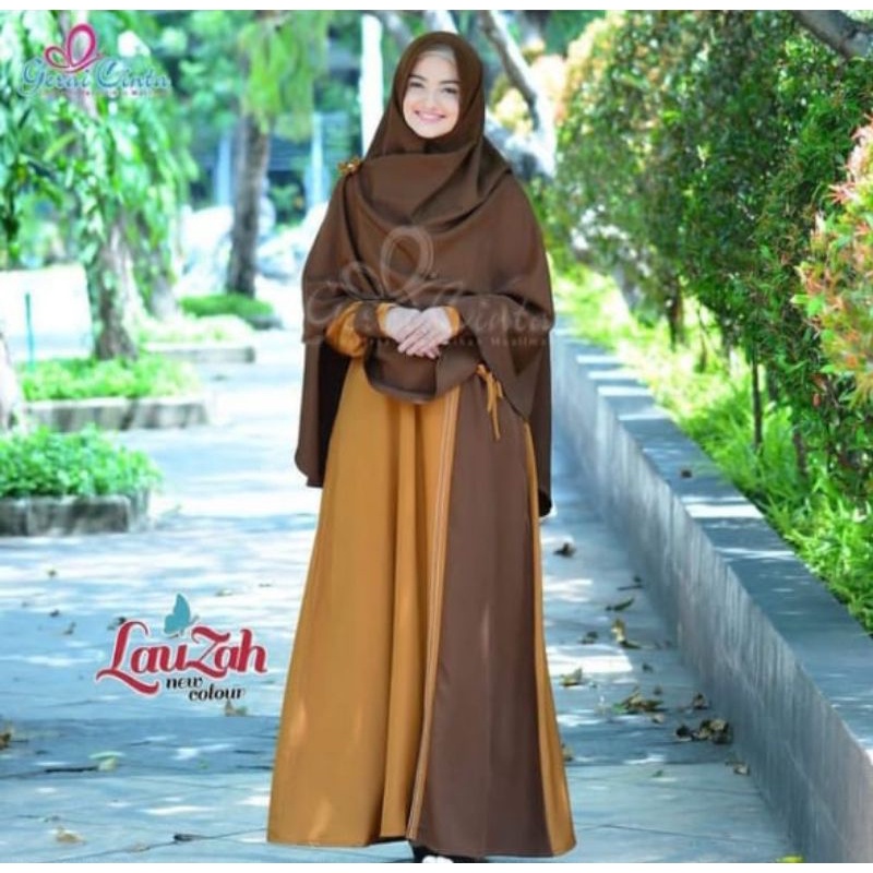 preloved gamis set lauzah by gerai cinta/ gerai saffa