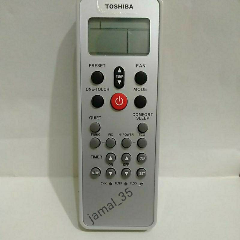 REMOTE REMOT AC TOSHIBA WC-L03SE