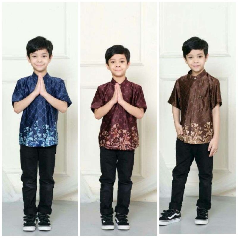 Baju Muslim Anak Laki Laki Baju Koko Anak Murah Baju Atasan Anak Laki Laki Baju Batik Anak Laki Laki