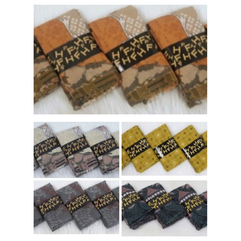 Kerudung segiempat Motif FH Collection