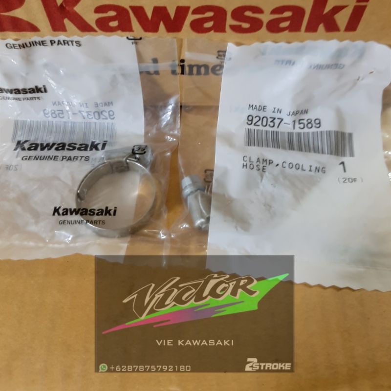 KLEM SELANG RADIATOR NINJA R NINJA RR