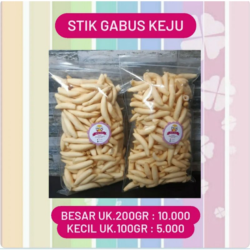 

Stik Gabus Keju 200gr dan 100gr