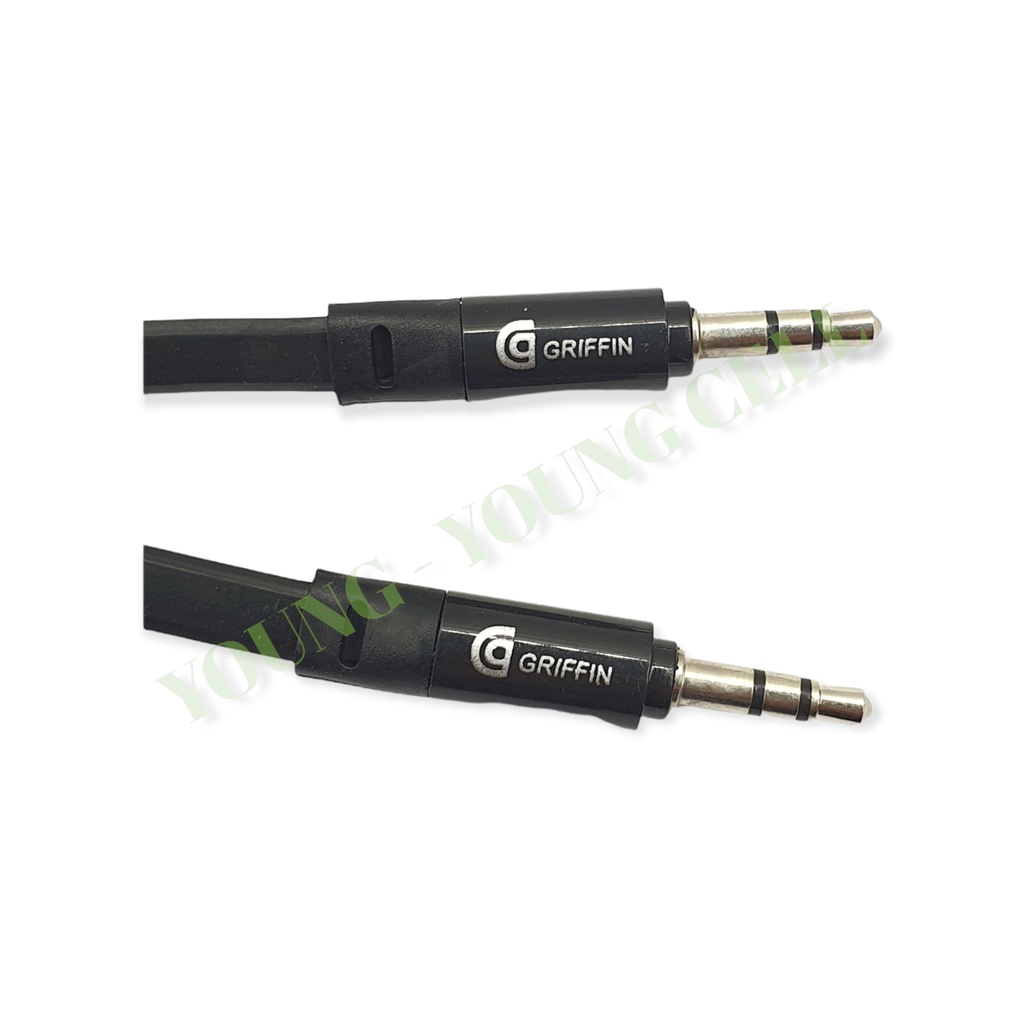 KABEL AUX AUDIO GRIFFIN GOOD QUALITY UNTUK HP KE JACK SPEAKER AKTIF 3.5MM / KABEL SAMBUNGAN SPEAKER MURAH TERMURAH