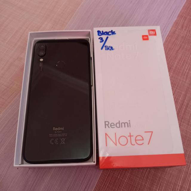 Xiaomi Redmi Note 7 3/32 GB Fullset No minus [second/bekas]
