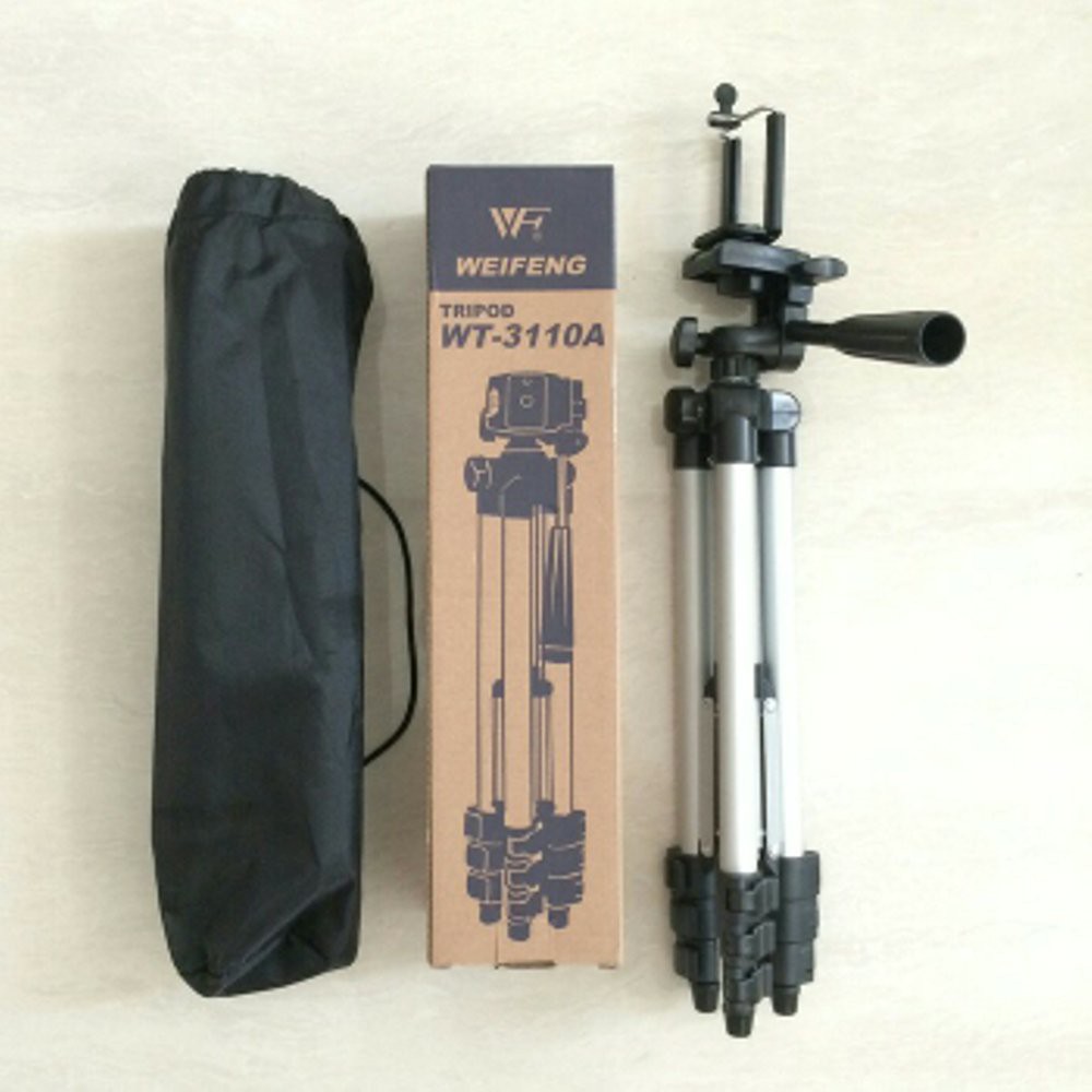 tripod weifeng wt3110a buat camdig handycam dslr dan hp holder u