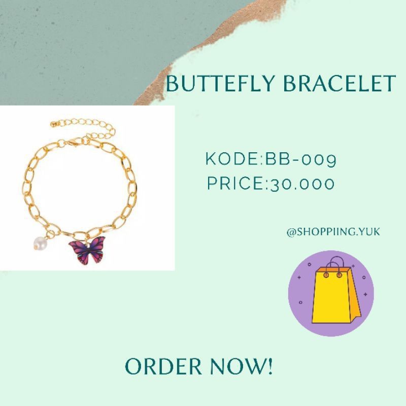 BUTTERFLY BRACELET