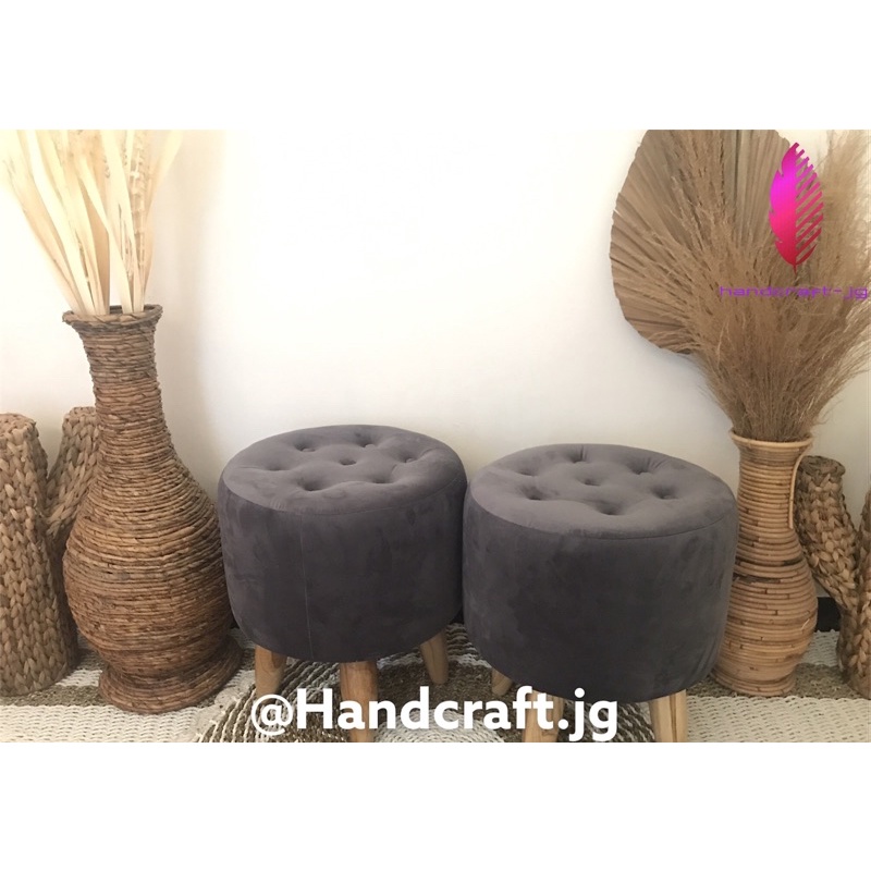 KURSI STOOL KAKI PENDEK / SOFA STOOL / KURSI STOOL TINGGI 45cm / DENGAN KUALITAS INFORMA