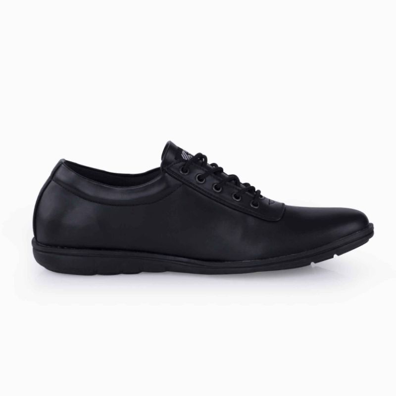 ORIGINAL - Oxford FULL BLACK Terbaru | Sepatu Formal Pria Pantofel Hitam Kulit Stylish Premium | Sepatu Distro Mils Premium Exclusive Modern | Sepatu Casual Santai Kerja Kantor Series Street