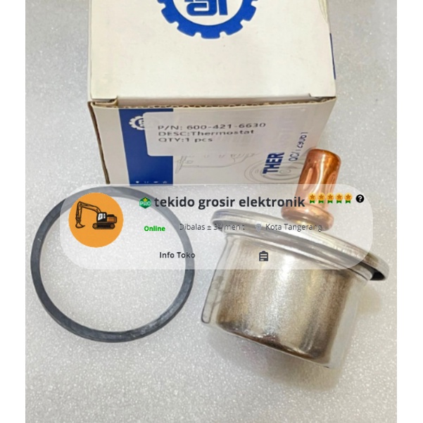 Thermostat 6d125 PC400 D85-2 D85SS-2 Komatsu PN 600-421-6630