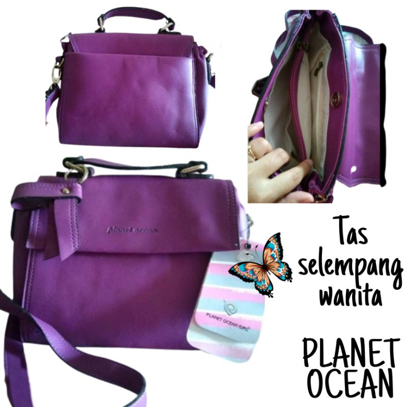 69. Tas selempang / tas jinjing wanita Planet Ocean