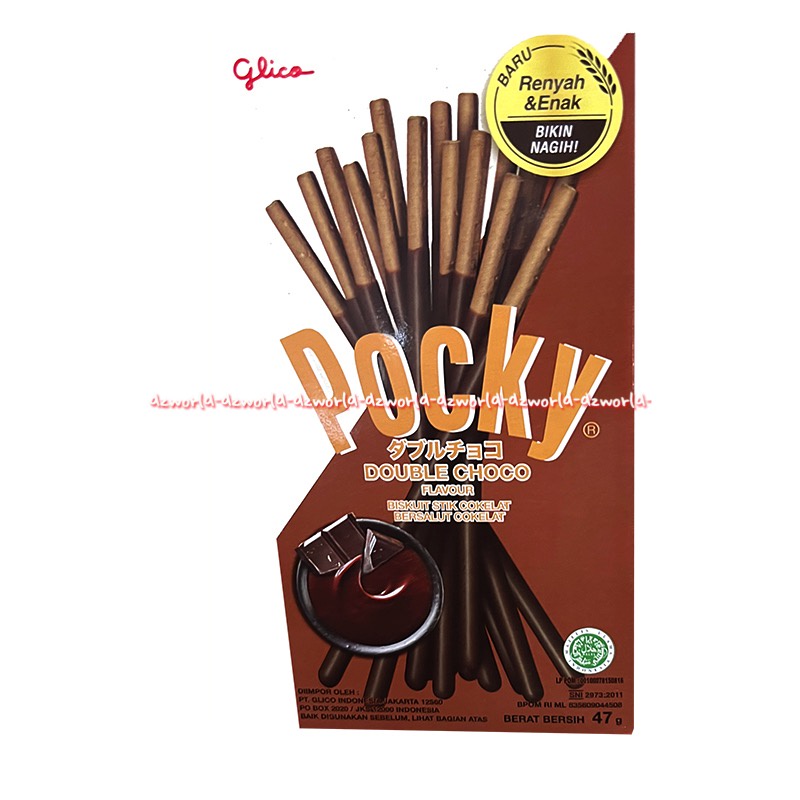 Glico Pocky Biskuit Stick Rasa Cookies Cream Choco Banana Matcga Chocolate Strawberry Double Choco Poki Poki Biskuit Pocky