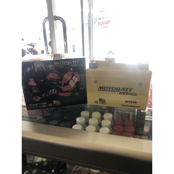 Aki Motor Motobatt MTZ5S -beat