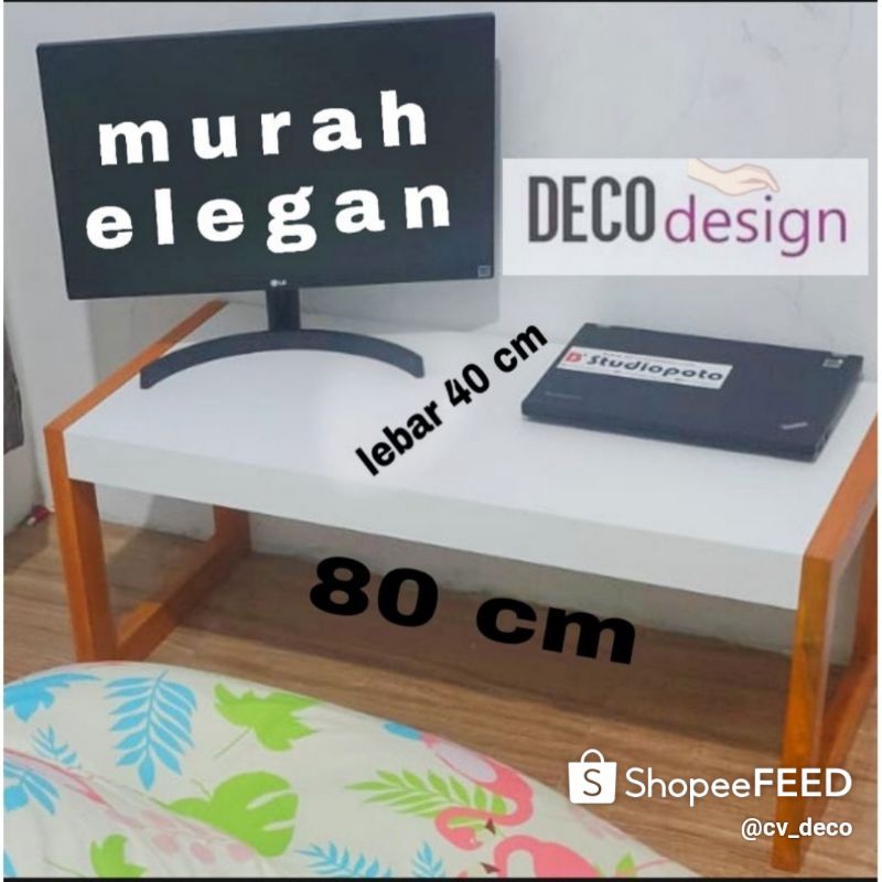 DECO meja kursi lesehan minimalis-Meja sofa tamu-meja lesehan laptop