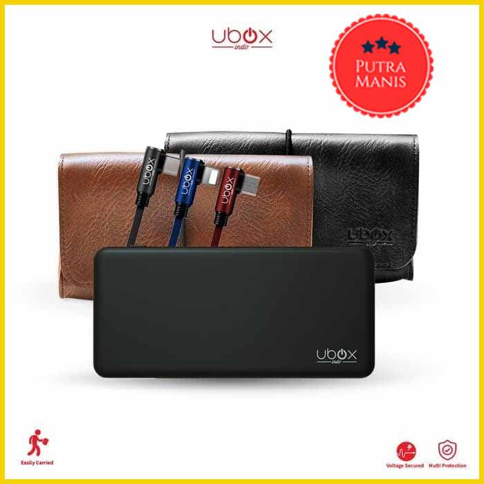 Power Bank 10000mah super cepat Fast Charge 3.0 powerbang Powerbank merk Ubox powerbeng ORI ORIGINAL