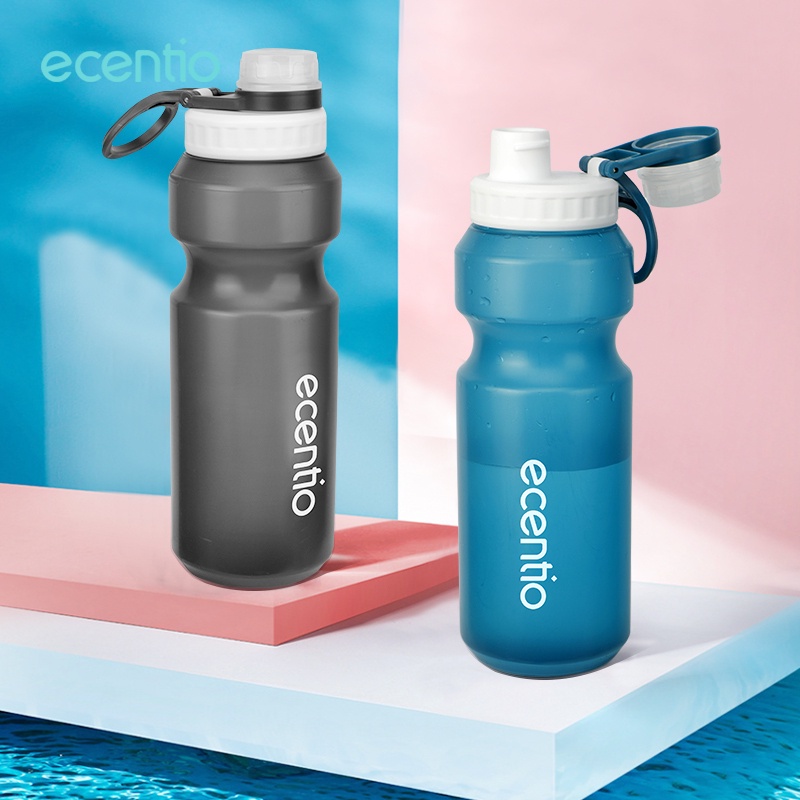 ecentio &amp; FOODI Botol Minum 750ml/1 liter/2 liter Botol Air Olahraga Bottle bpa free