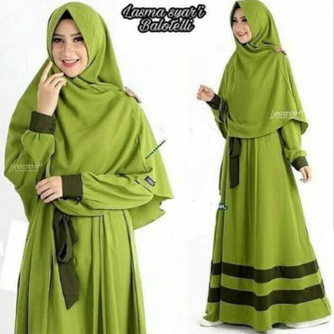 Gamis Tunik Fashion muslim Lasma syari