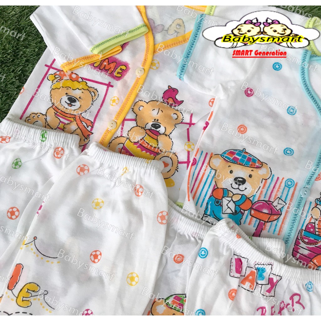 Babysmart - Paket Hemat Perlengkapan Baju Bayi Baru Lahir (New Born) / PAKET 1