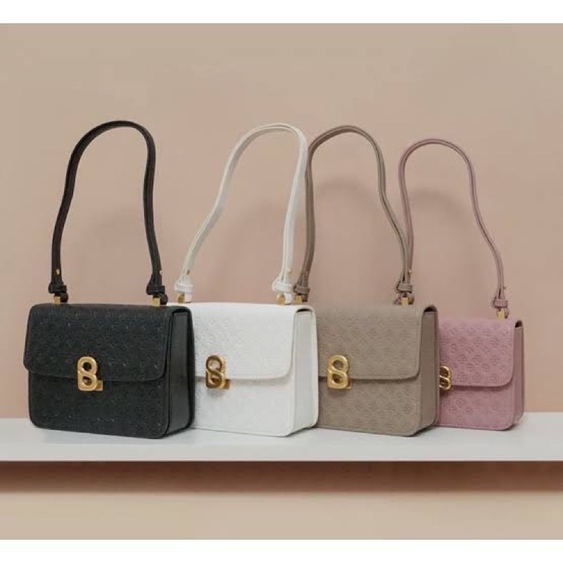 Buttonscarves Audrey Monogram Bag Small