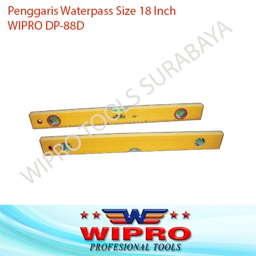 Penggaris Waterpass With Magnet Size 18 inch 18inch WIPRO DP88D DP-88D