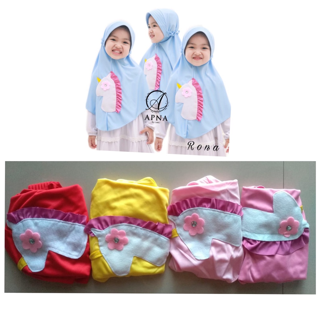 [ZBK] Jilbab Anak - Apna Rona