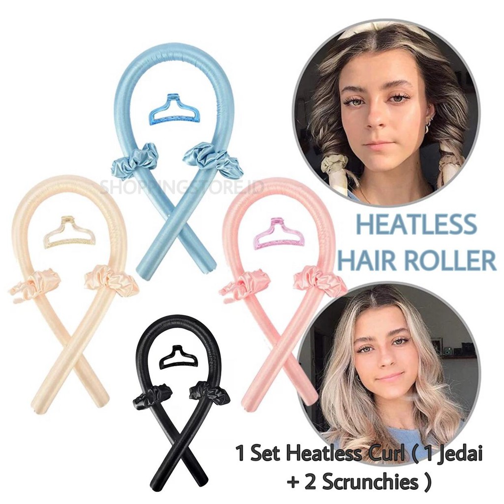 Heatless Curl Alat Keriting Gantung Rambut Pengkriting Heatless Curl Alat Keriting Gantung Rambut Pengkriting