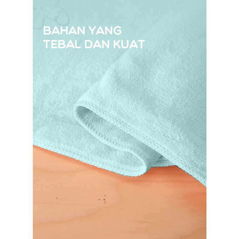 PRODUK NEW - Handuk Mandi Dewasa Microfiber 70 x140CM Magic Towel Daya Serap Tinggi Cepat Kering ST50