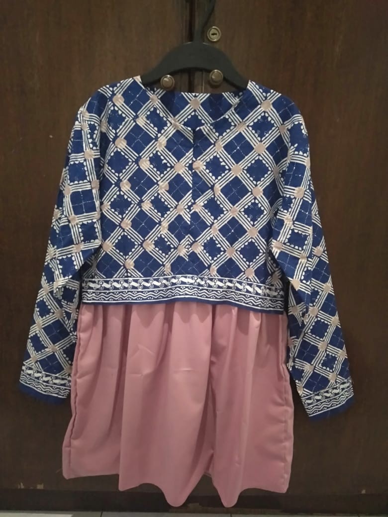 S M L Xl Xxl Xxxl 4l 5l Batik Kahuripan Atasan Batik Modern - Atasan Batik Wanita - Batik Kombinasi