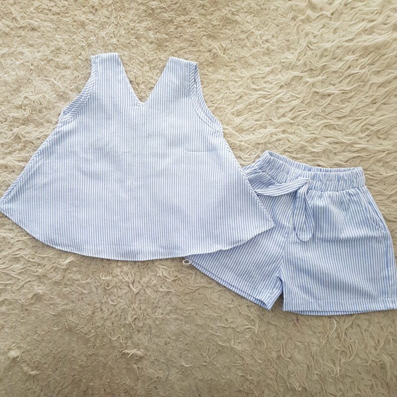 Baju Anak Import NiNi shorts set