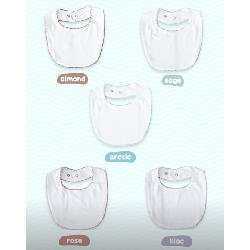 Bamboo and Bub - Himari SLUBBER BIB - Slabber Slaber Baby Anak Bayi Tatakan Iler Bip Sluber Celemek