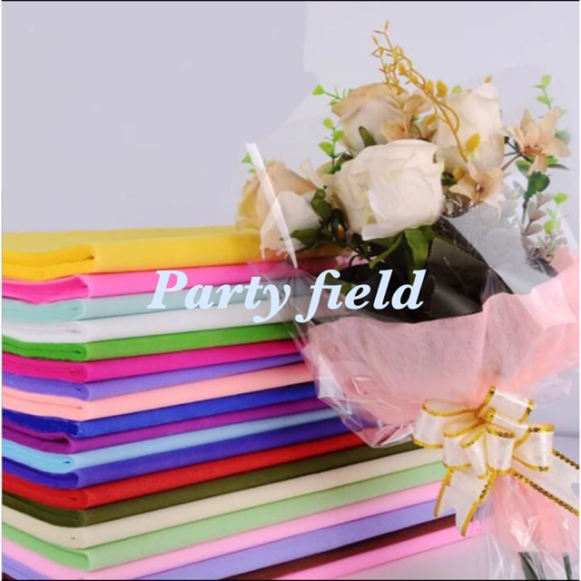 

[5LEMBAR] TISU kertas buket bunga / flower wrapping paper
