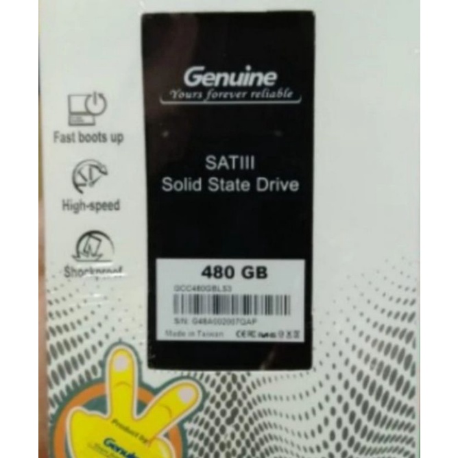 SSD Genuine 480GB SATA 3 - SSD 128GB 2,5